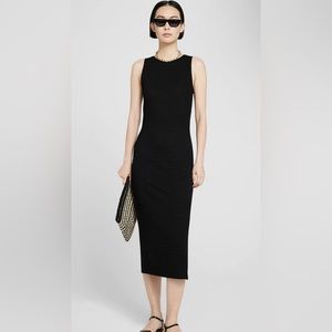 ANINE BING crew neck midi dress size XS